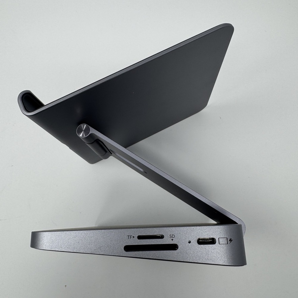 Anker 551 USB-C Hub 8-in-1 Tablet Stand HDMI SD USB 5Gbps Charger Dock Gray - Picture 2 of 13